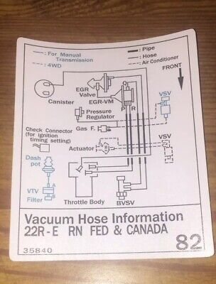 1987 Toyotum 4runner Sr5 22re Efi Wiring Diagram Wiring Diagram Schema