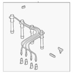 1998 Toyota Tacoma Spark Plug Wire Diagram