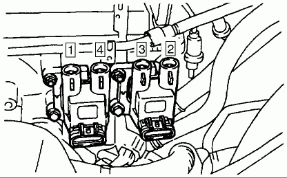 1999 Toyota Corolla Firing Order Disconected Wires To Spark Plug 