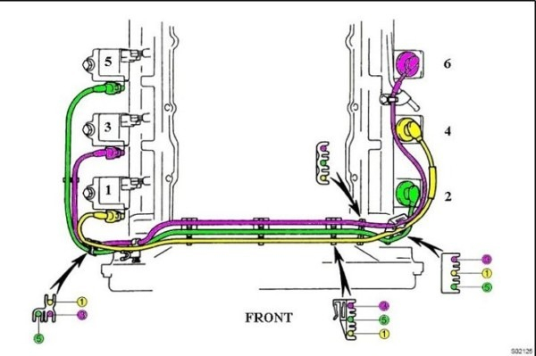 1999 Toyota Tacoma Spark Plug Wiring Diagram