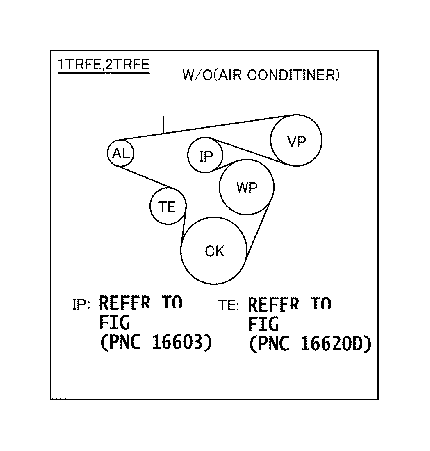 2003 Toyota 4Runner Serpentine Belt Mention Loud BDrive 99367H2120 