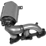 2005 Toyota Camry Exhaust Manifold With Integrated Catalytic Converter