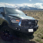 2007 2013 Toyota Tundra Featuring Custom Magnum Bumper With Grille