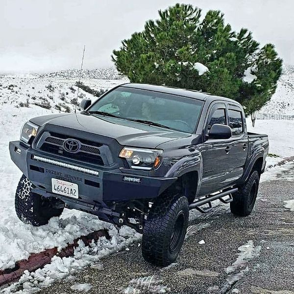 2nd Gen Toyota Tacoma Winch ready Steel Plate Bumpers Made To Order