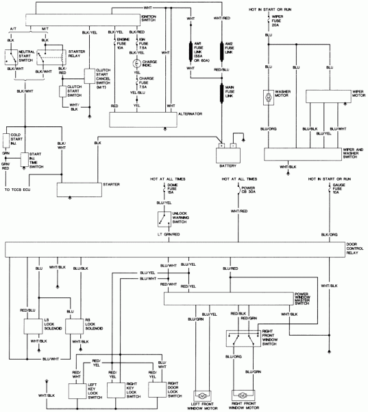 89 Toyota Pickup Wiring Diagram