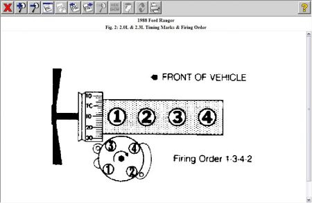 93 Toyota 22re Firing Order