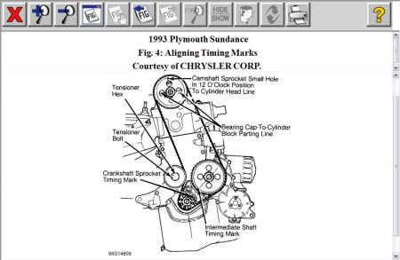 93 Toyota 22re Firing Order