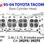95 04 Toyota Tacoma 2 4 2 7 2RZFE 3RZFE 4 Port Cylinder Head