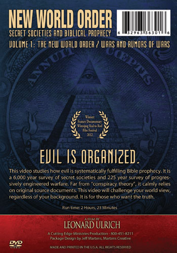 DVD New World Order Secret Societies And Prophetic Wars Rumors Of 