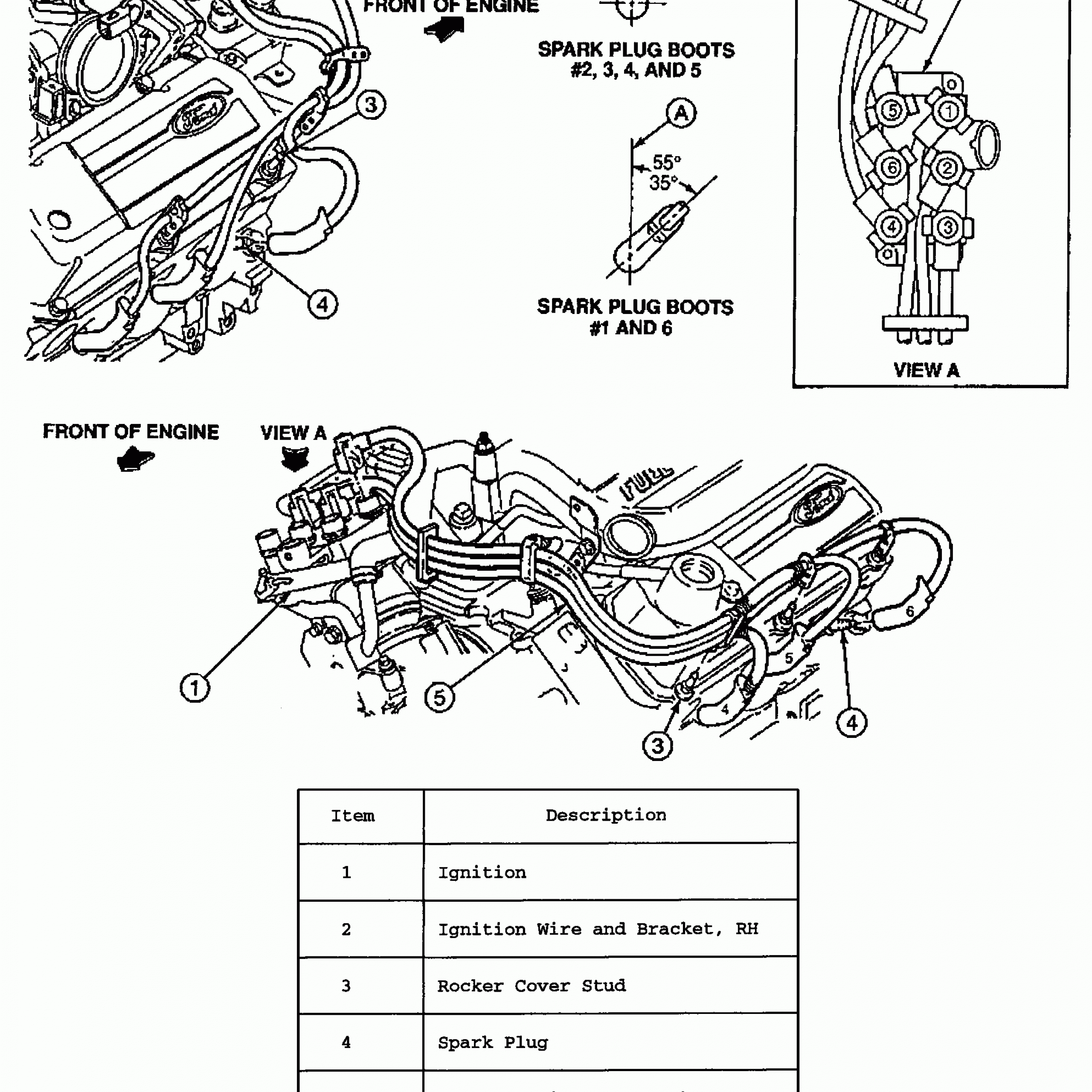 Firing Order 2003 Ford Windstar 3 8 Liter Ford Firing Order