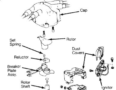 Firing Order For 1987 Toyota Tercel 1500cc