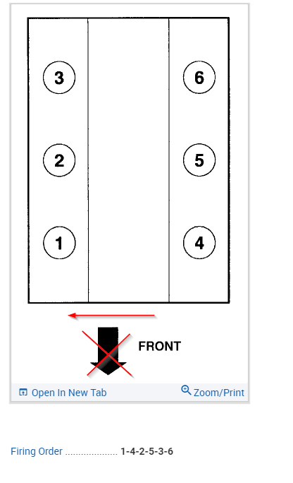 Firing Order My Problem Is The Firing Order 123456 There 39