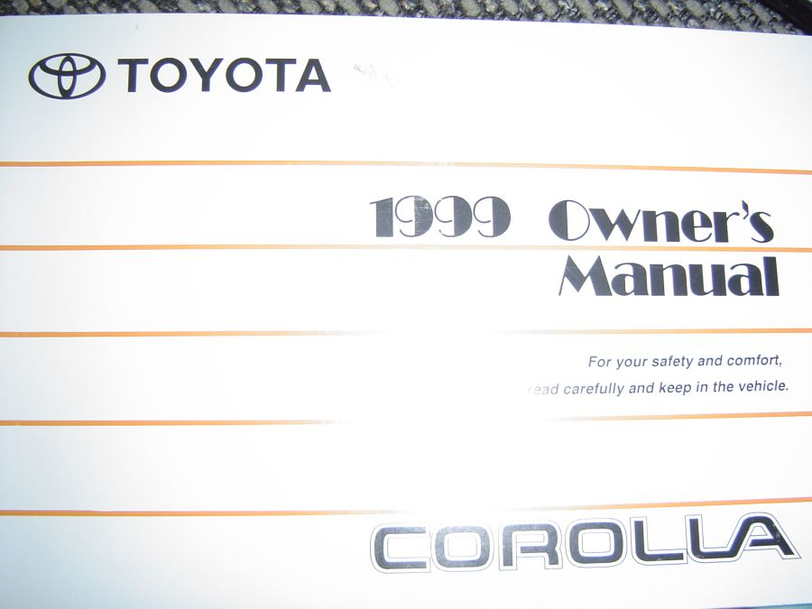 Firing Order Of A 1999 Toyota Corolla