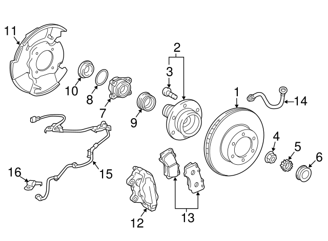 Genuine OEM Brake Pads Part 04465 04090 Fits 2016 2020 Toyota Tacoma 