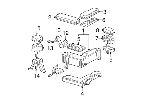 Genuine OEM Electrical Components Parts For 2004 Toyota Tundra SR5 