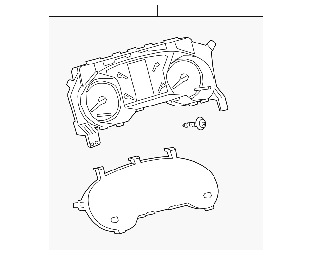 Genuine OEM Gauge Cluster Part 83800 0CU70 Fits 2018 2019 Toyota 