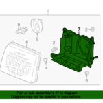 Genuine OEM Headlight Housing Part 81106 04090 Fits 1997 2000 Toyota