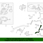 Genuine OEM Oxygen Sensor Part 89465 04460 Fits 2016 2020 Toyota