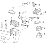 Genuine OEM Resistor Part 23080 31060 Fits 2007 2010 Toyota FJ Cruiser