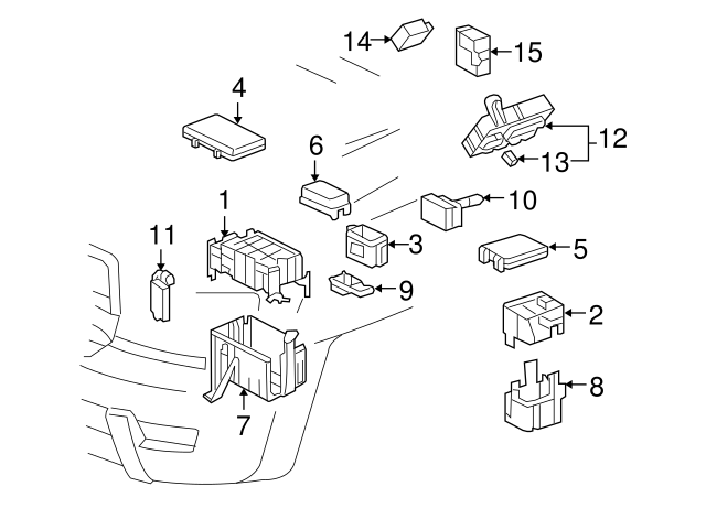 Genuine OEM Resistor Part 23080 31060 Fits 2007 2010 Toyota FJ Cruiser