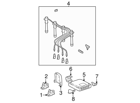 Ignition System For 1998 Toyota Tacoma Discount Toy