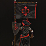 Knight Of The Order Of Calatrava By Vitaly Lapshin Putty Paint