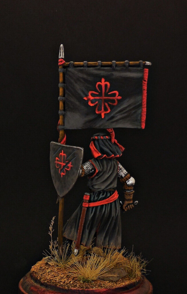 Knight Of The Order Of Calatrava By Vitaly Lapshin Putty Paint