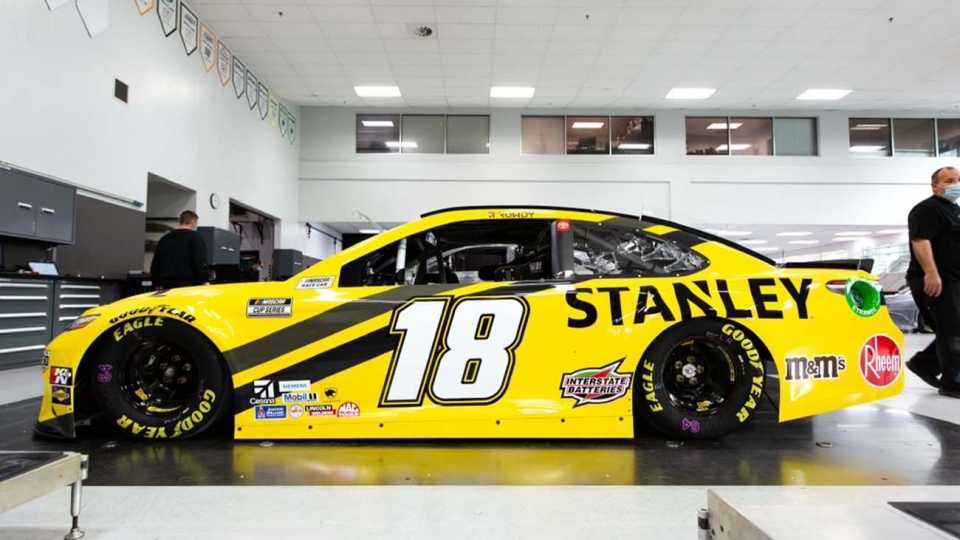 Kyle Busch Kyle Busch No 18 STANLEY Toyota Camry Preview 