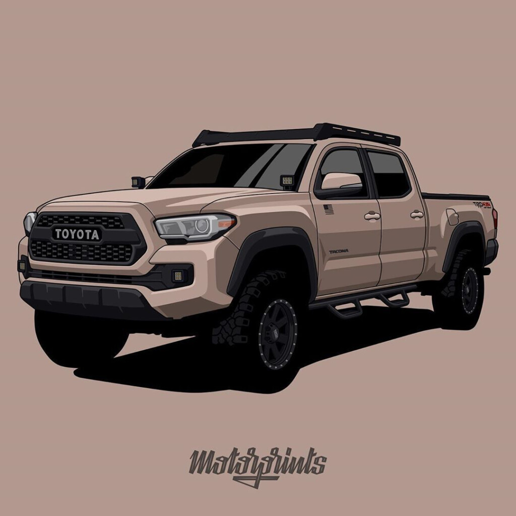 MotorPrints On Instagram Toyota Tacoma TRD 39 2016 Owner erriinnnn 