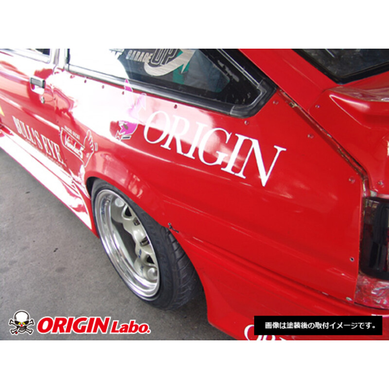 Origin Labo 40mm Rear Fenders For Toyota Corolla AE86 Hatchback 3 