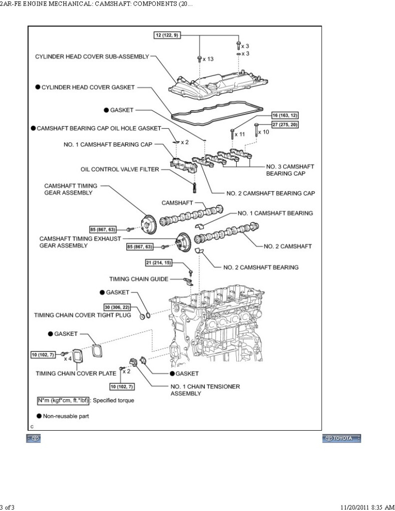 Toyota 2015 Engine Repair Manuals 2ar fe Engine Devilpowerup