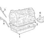 Toyota 4Runner Transmission Oil Pan 2003 04 4 7 Liter 3510660150