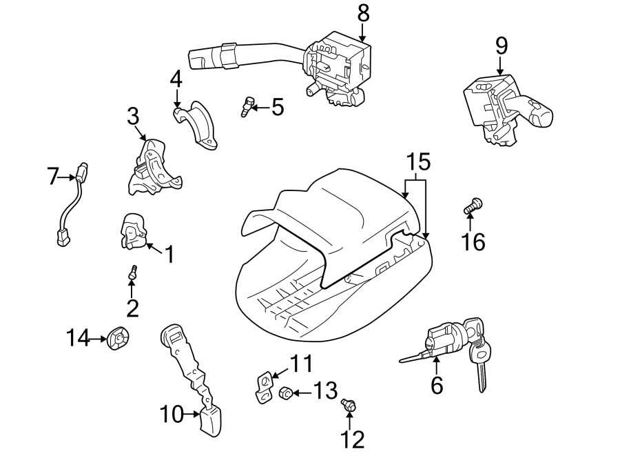 Toyota Celica Cylinder And Key Set Cylinder And Keys Ignition Lock 
