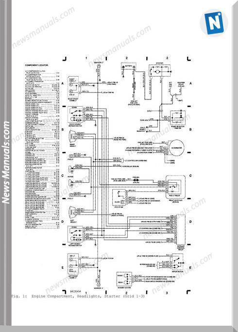 Toyota Celica Wiring Diagram 1993