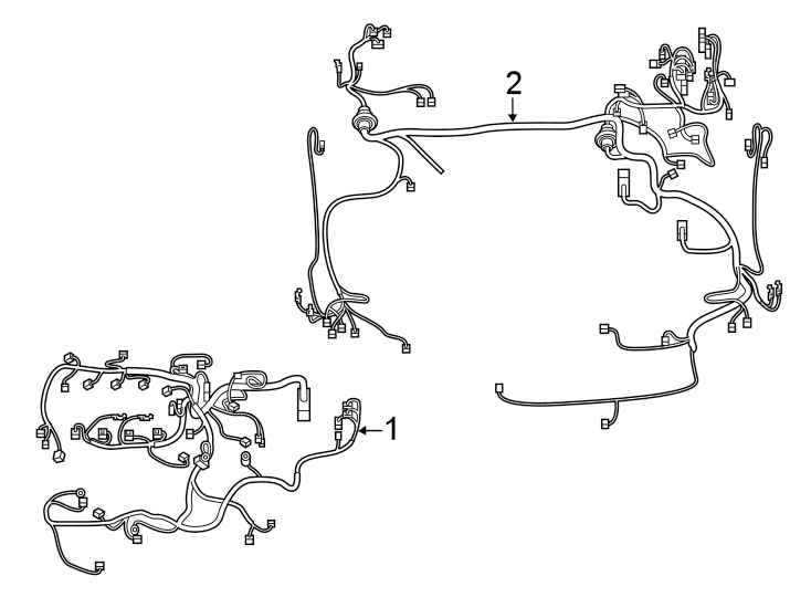 Toyota Corolla Engine Wiring Harness Wire Harness WIRE ENGINE ROOM 