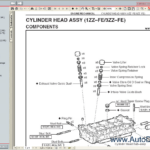 Toyota Corolla Verso 2004 2009 Service Manual Repair Manual Order