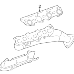 Toyota Sequoia Exhaust Manifold 4 7 LITER Sequoia 4 7L Right