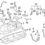 Toyota Tundra Tank FUEL Strap 2000 04 Front 4WD 7760134040