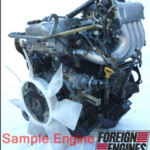 Used 1996 Toyota Tacoma Engine Engine Assembly 2 7l vin M 5th D