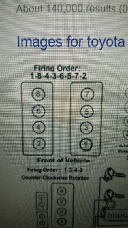 2008 Toyota Tundra 5 7 Firing Order