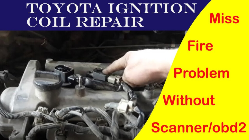 How To Diagnose Misfire faulty Ignition Coil Toyota Corolla Solve 