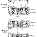 NOTE Check And Adjust Valve Clearance With Engine Cold Toyota Sequoia