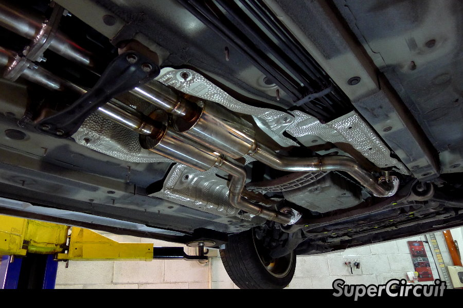 SUPERCIRCUIT Exhaust Pro Shop Toyota Mark X Quad Exhaust Custom