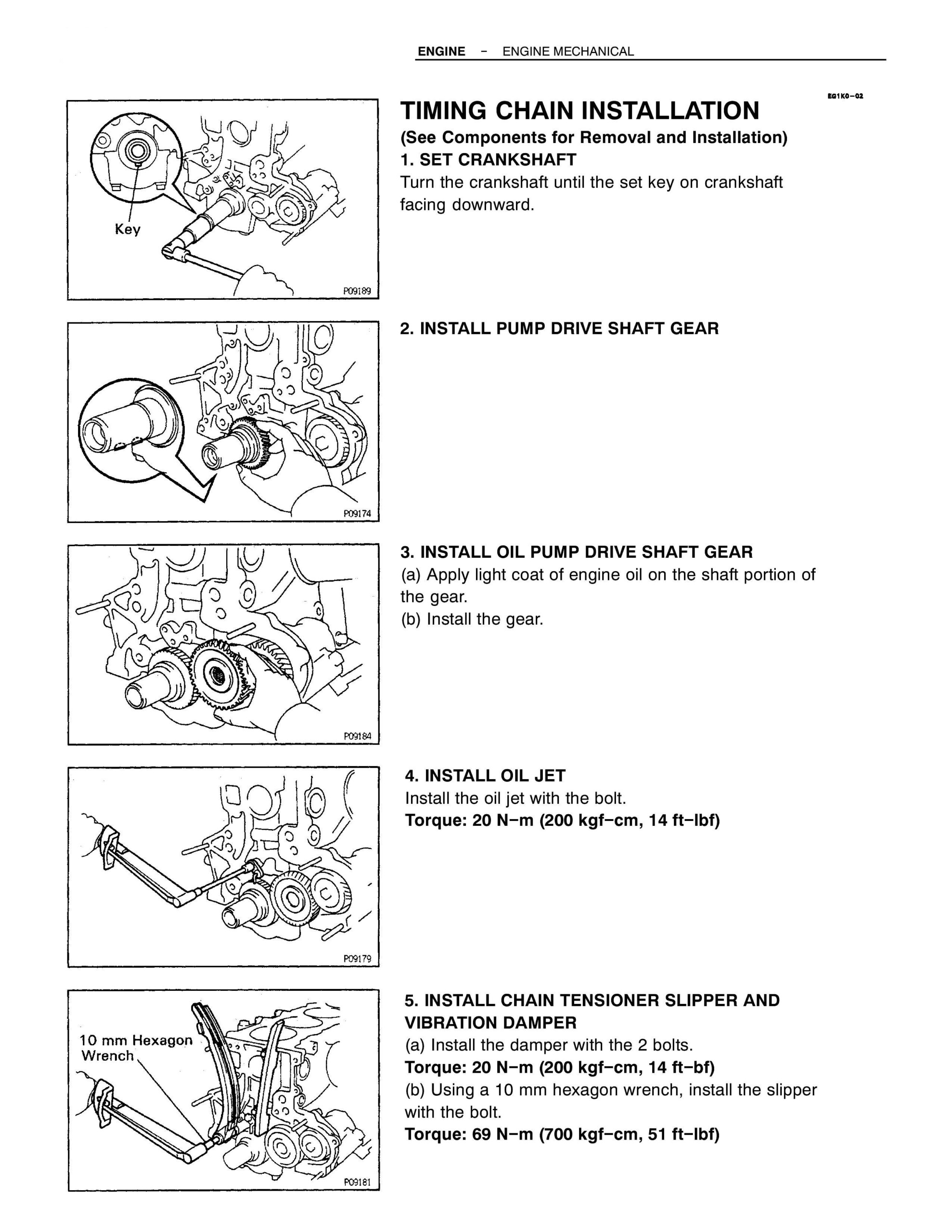 Toyota 22r Timing Chain Diagram