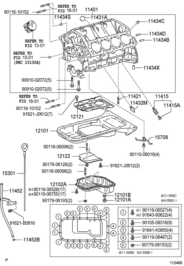 TOYOTA 4RUNNER Block Sub Assembly Cyli Block Bare Cylinder Block 