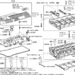 Toyota Prius V Cover Cylinder Head No 2 Engine Components