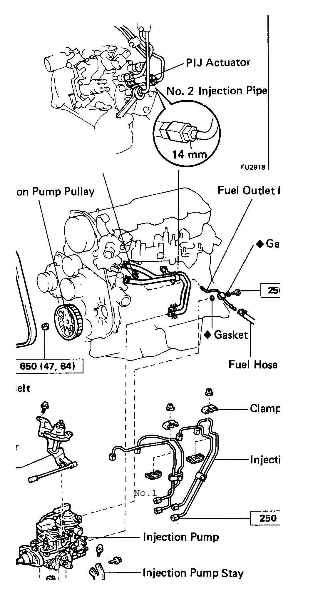 What Is The Firing Order For A Toyota 3L 2 8 Diesel Engine